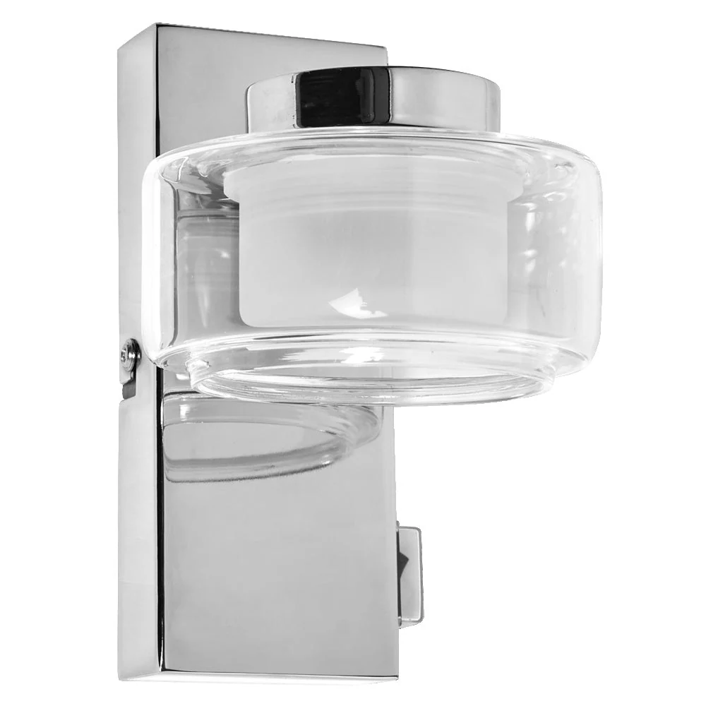 OSRAM ORBIS Fiamma Applique da bagno 5.5W Click CCT IP44 Cromo - Image 2