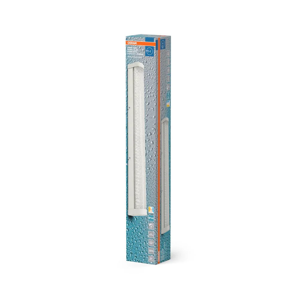 OSRAM ORBIS Tubo Specchio da bagno Lampada da parete in vetro a bolle 12W 60cm bianco - Image 3