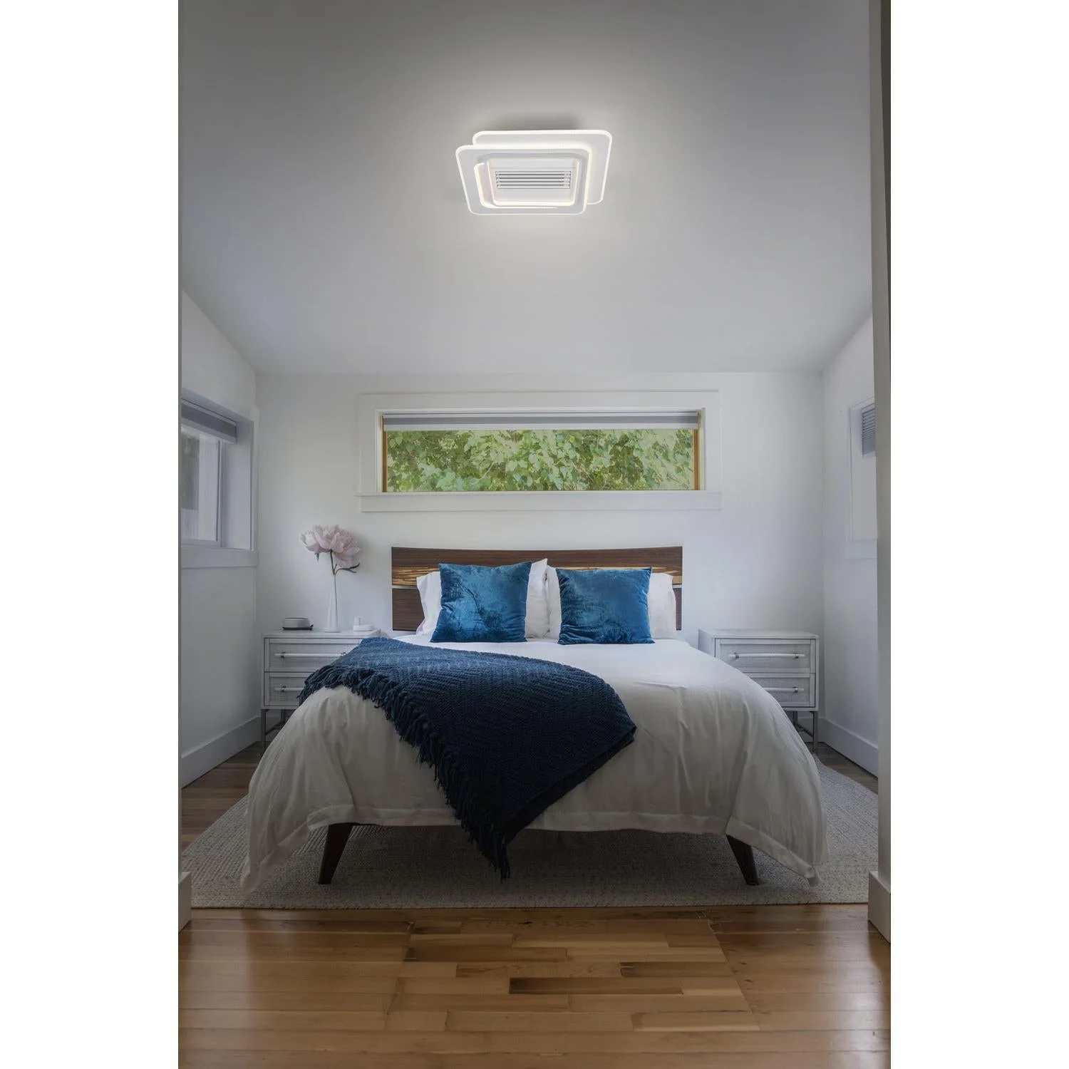 OSRAM LED Ventilatore da soffitto Anello 55W CCT Bianco 3000K-6500K - Image 4