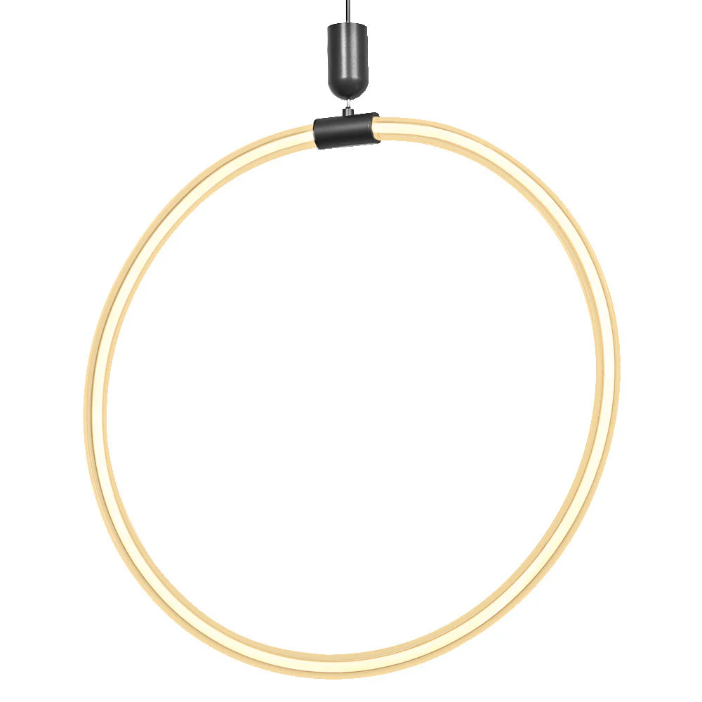 OSRAM DECOR Aura Lampada a sospensione verticale, 18W, 3000K, 2000lm, Click DIM