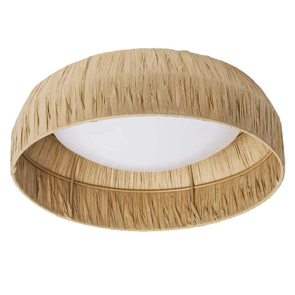 OSRAM DECOR Lampada a soffitto in carta di bambù marrone, 300mm, 12W - Image 3