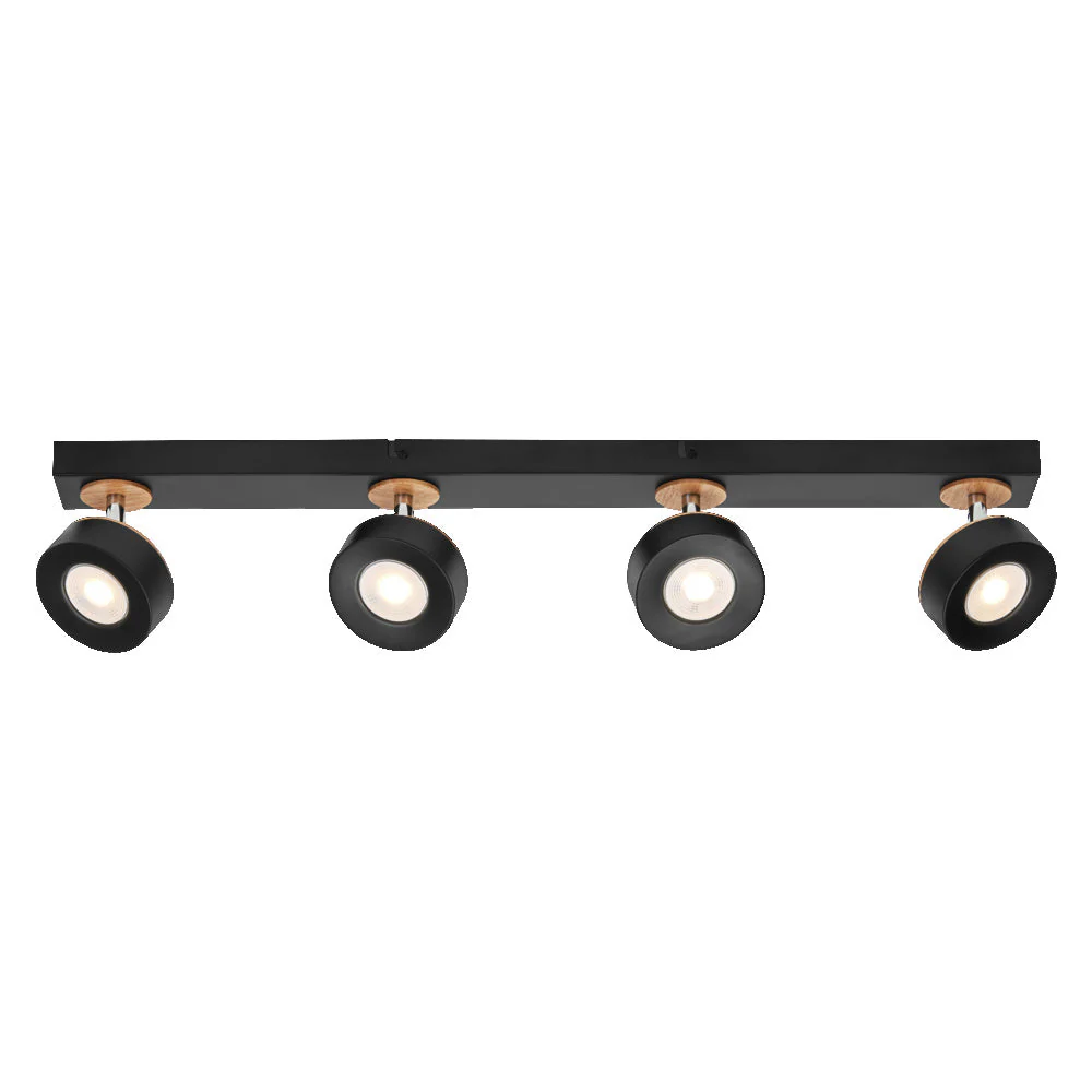 OSRAM DECOR SPOT PLUTO lampada da soffitto, 19,2W, 1.250lm, nero