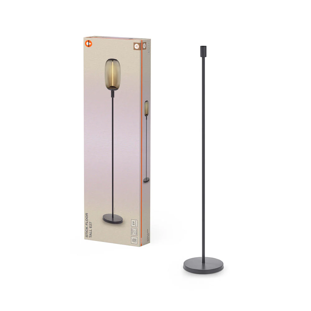 OSRAM Decor Stick Lampada da terra Dark Grey Tall 146cm E27 - Image 2