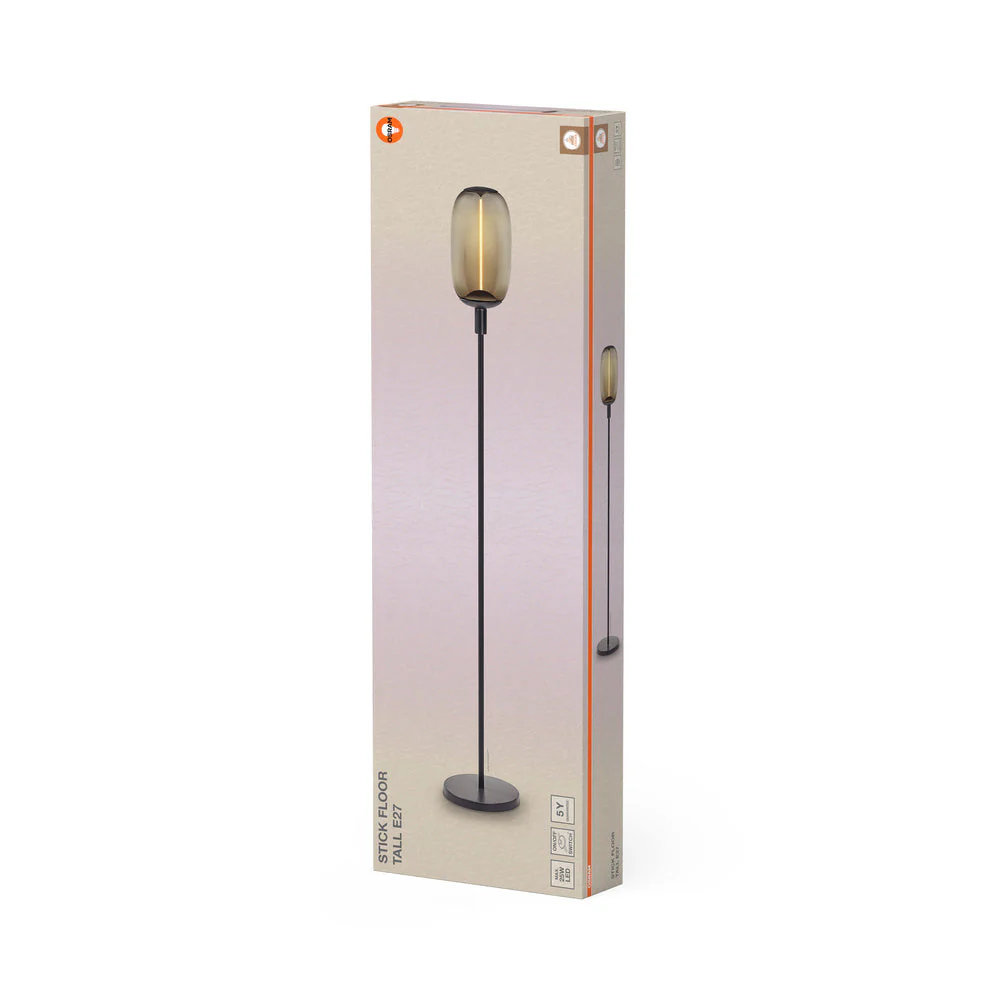 OSRAM Decor Stick Lampada da terra Dark Grey Tall 146cm E27 - Image 4
