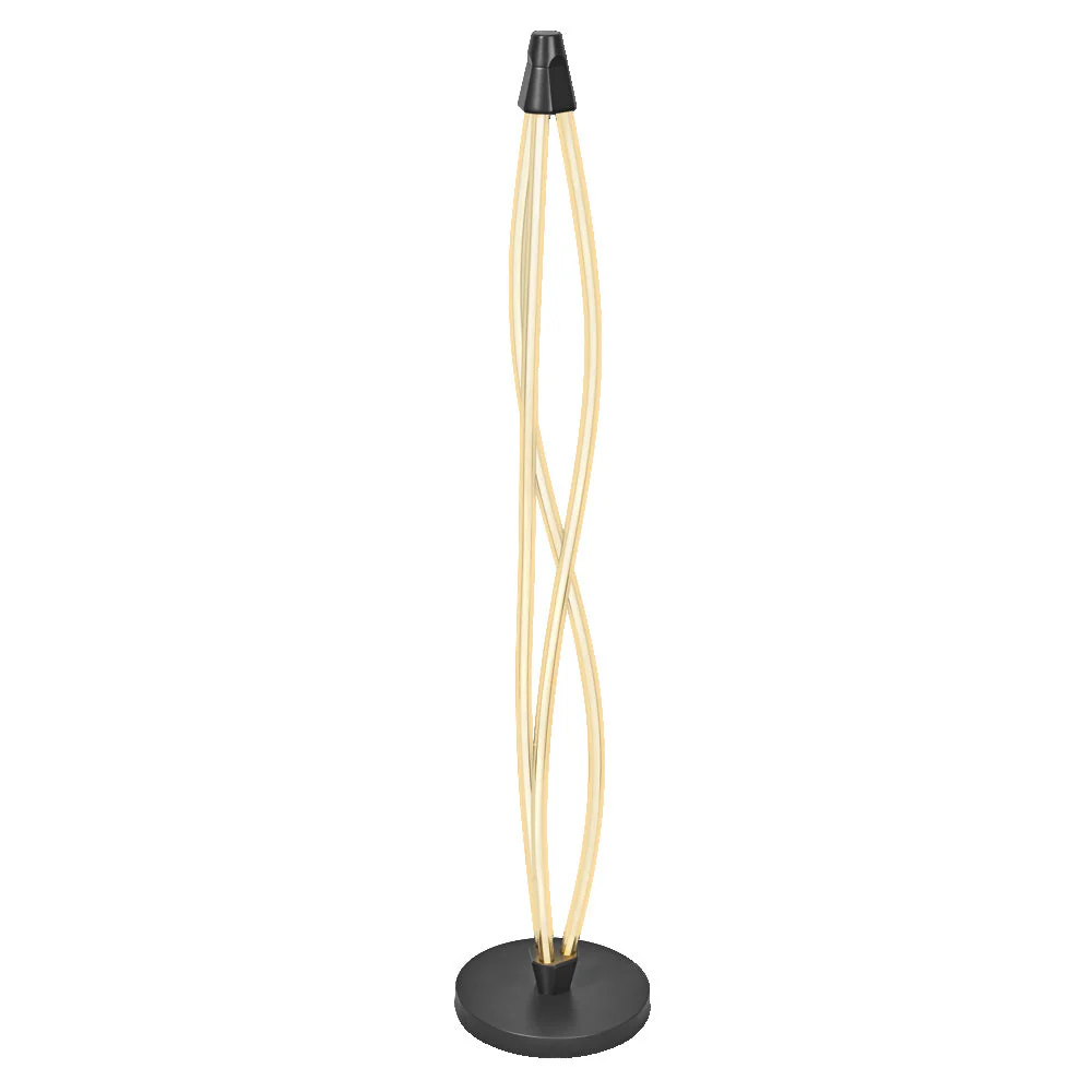 OSRAM DECOR Lampada da terra Swirl, 22W, Click DIM, 3000K, 2400lm