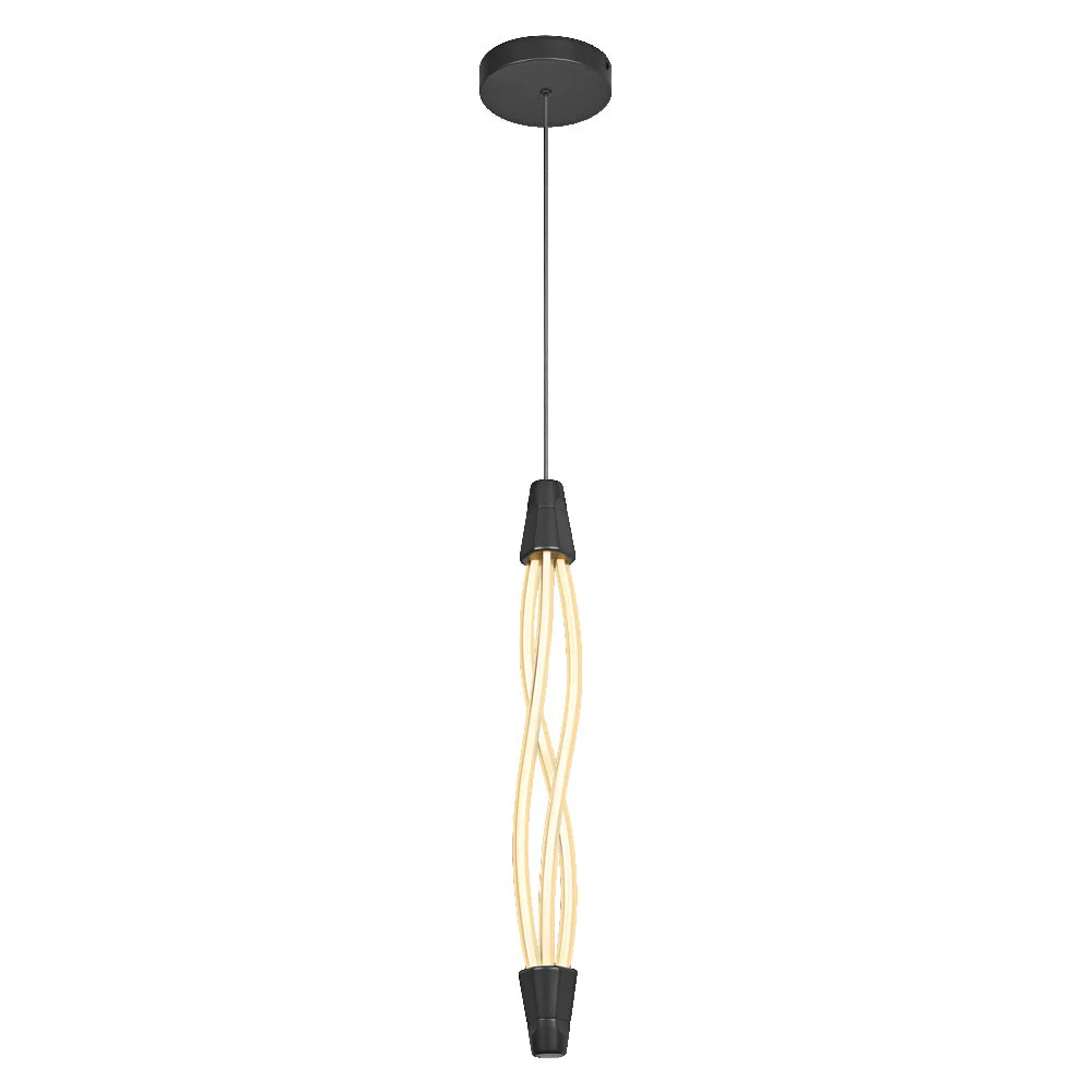 OSRAM DECOR Lampada a sospensione Swirl verde 18W 830 Click DIM