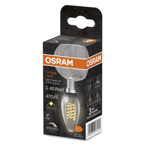 OSRAM Vintage 1906® Classica B LED-Lampada, 4,8W, 470lm - Image 3
