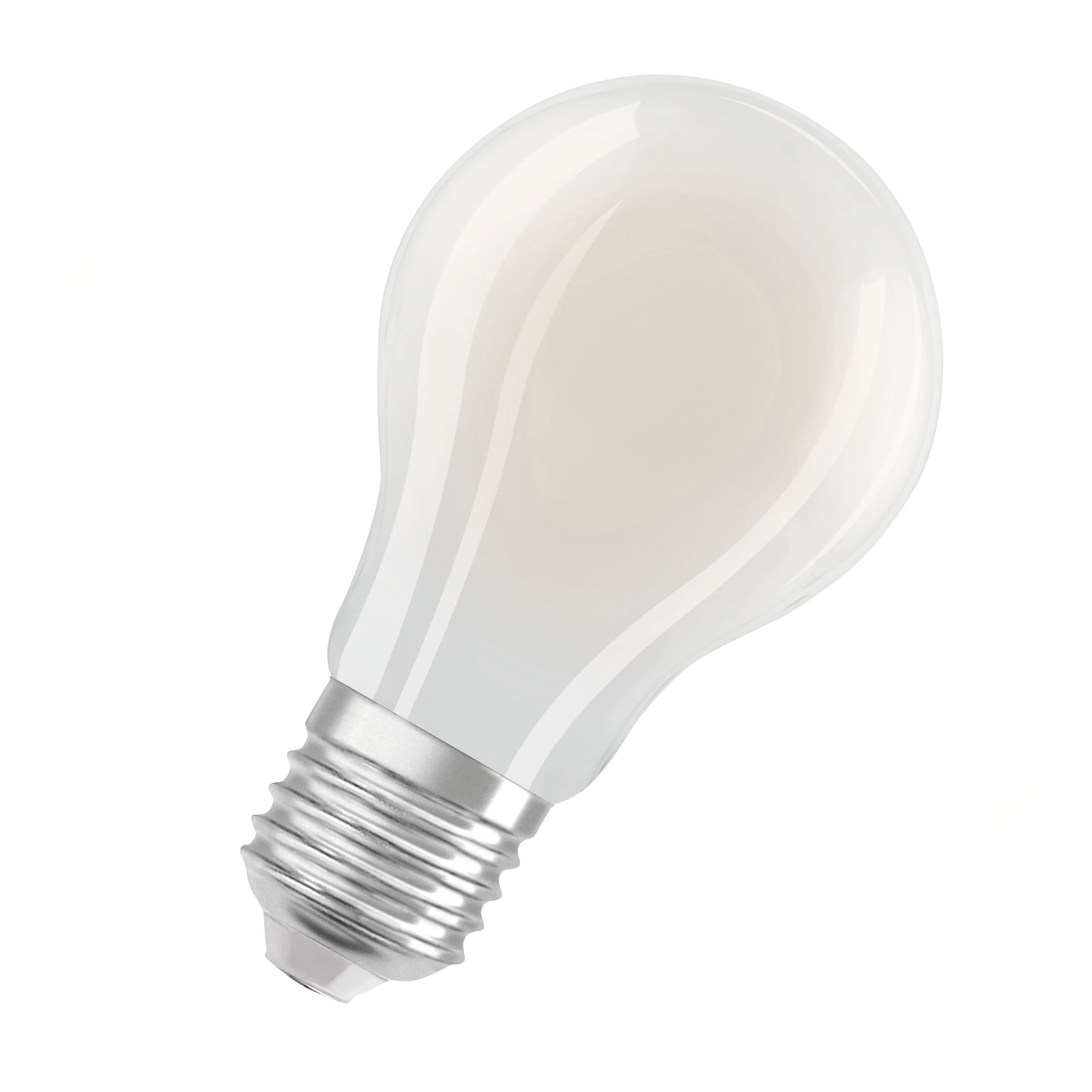 OSRAM Lampadina LED Classe Energetica, Bulbo, 3.8W, Opalina, Classe Energetica A, Bianco Freddo, E27 - Image 2