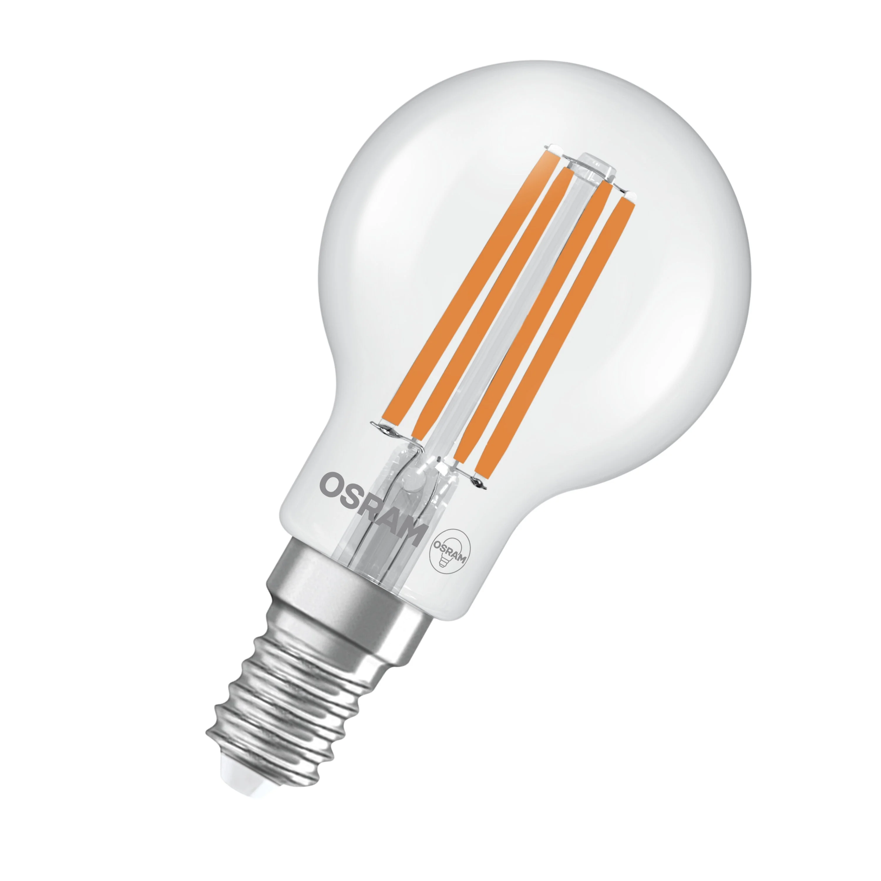 OSRAM Classe Energetica Lampadina LED, Miniball, 2.2W, Chiaro, EEK A, Bianco Freddo, E14 - Image 2