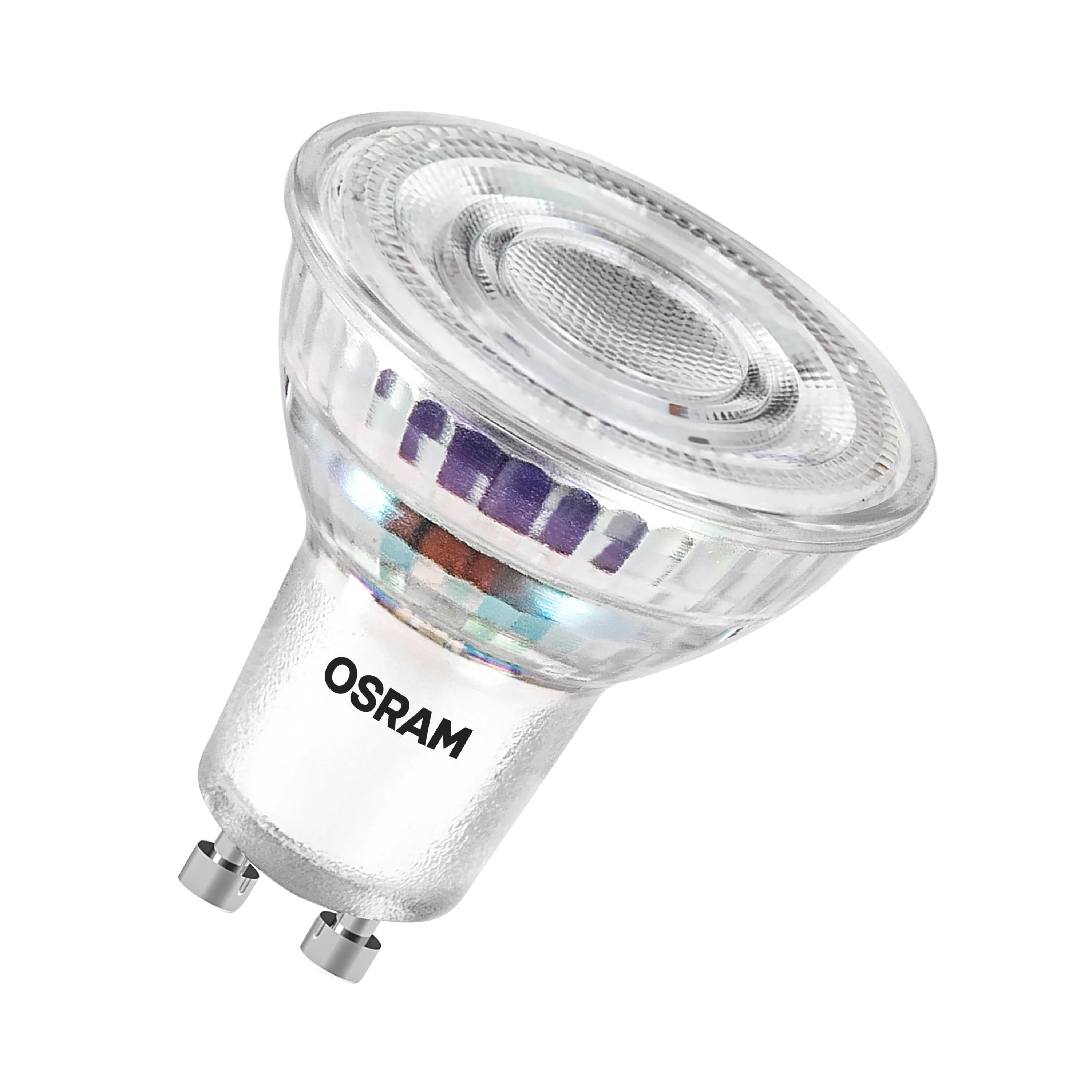 OSRAM Classe Energetica Lampada LED Riflettore, 4.7W, 850lm, GU10, Bianco Caldo, GU10 - Image 2