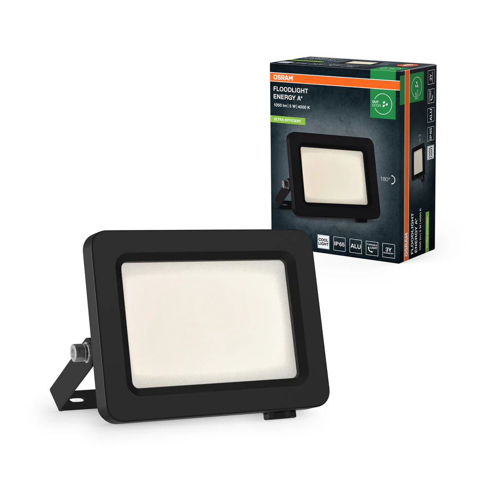 OSRAM FARETTI EFFICIENZA ENERGETICA Strahler, 5W, Grigio scuro