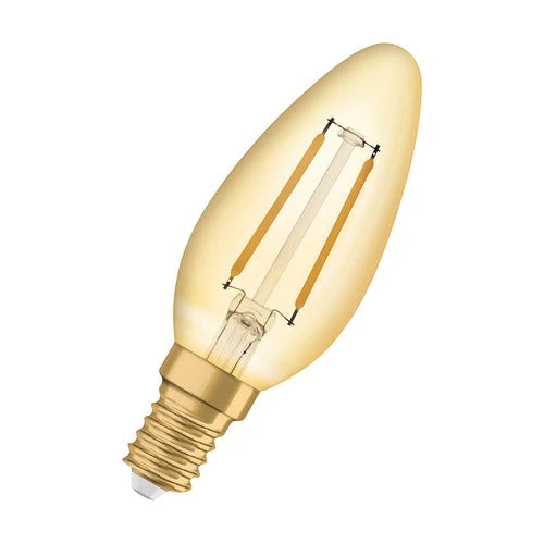 OSRAM Vintage 1906® Classica B LED-Lampada, 2,5W, 220lm, E14 - Image 2
