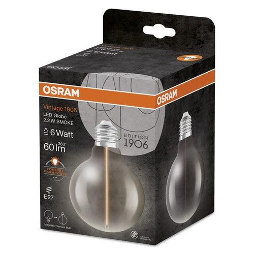 OSRAM Vintage 1906® Classica Globe95 Lampadina LED, 2,2W, 60lm - Image 3