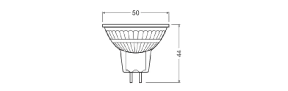 OSRAM SPOT MR16 GL 50 LED-lampada riflettore, 6,5W, 630lm, GU5.3, bianco caldo - Image 4