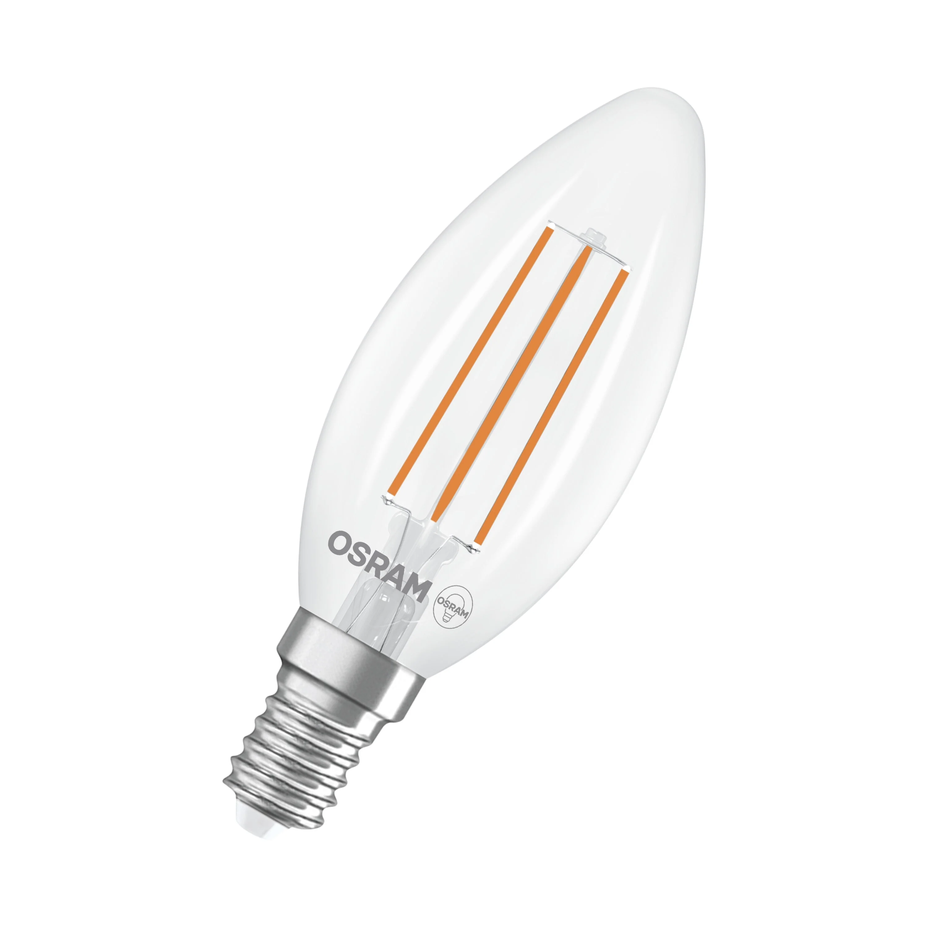 OSRAM LED Superstar Classic Lampada Chiara, 2.2W, 470lm, E14, Bianco Caldo - Image 2