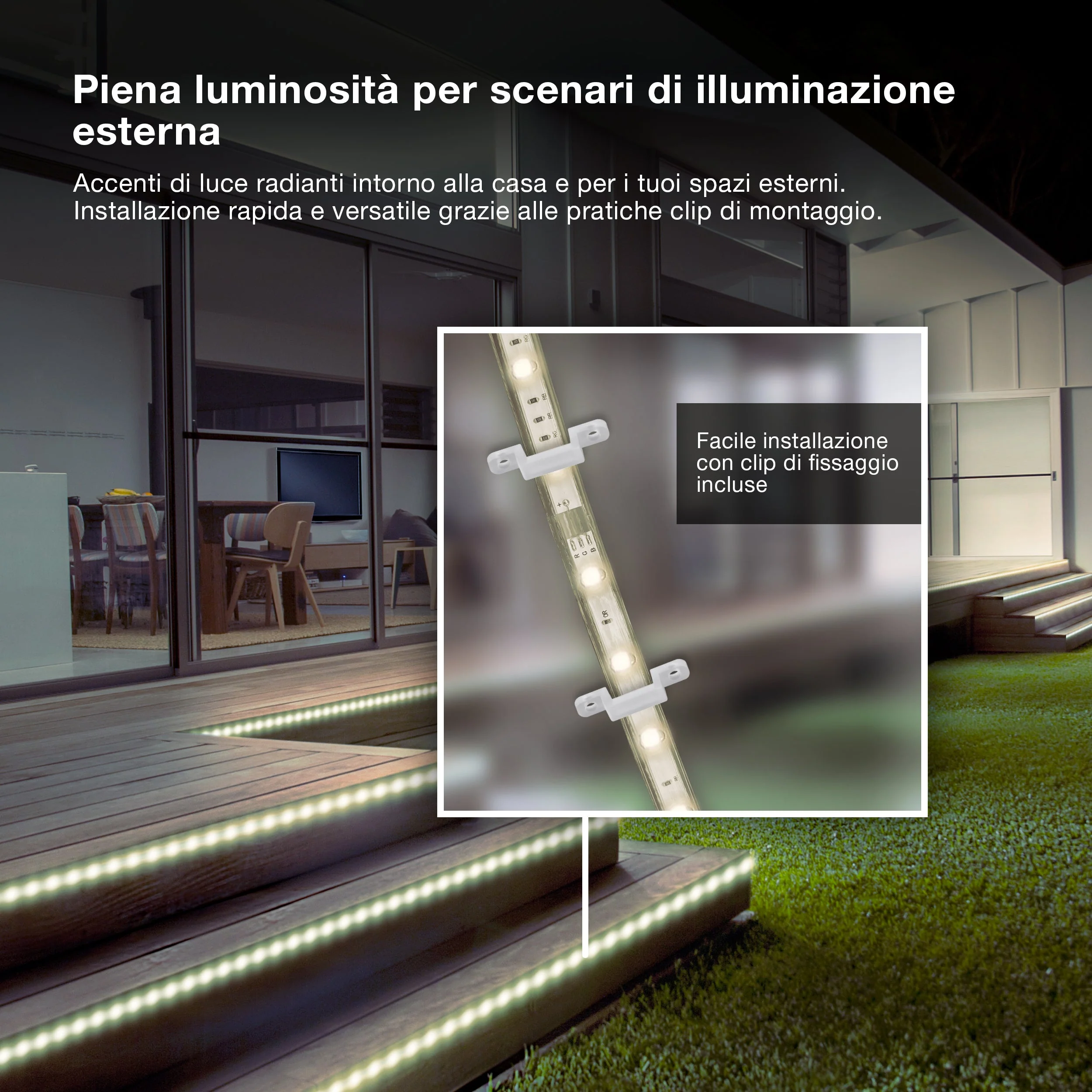 OSRAM STRISCIA LED FLESSIBILE DA ESTERNO IP65 Bianco freddo 4000K 10M IP65 - Image 4