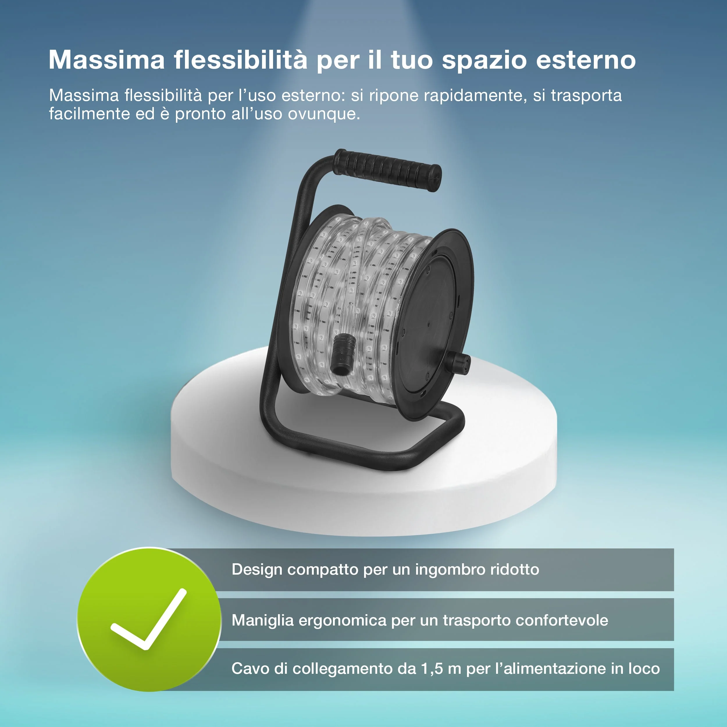 OSRAM STRISCIA LED FLESSIBILE DA ESTERNO IP65 Bianco freddo 4000K 10M IP65 - Image 5