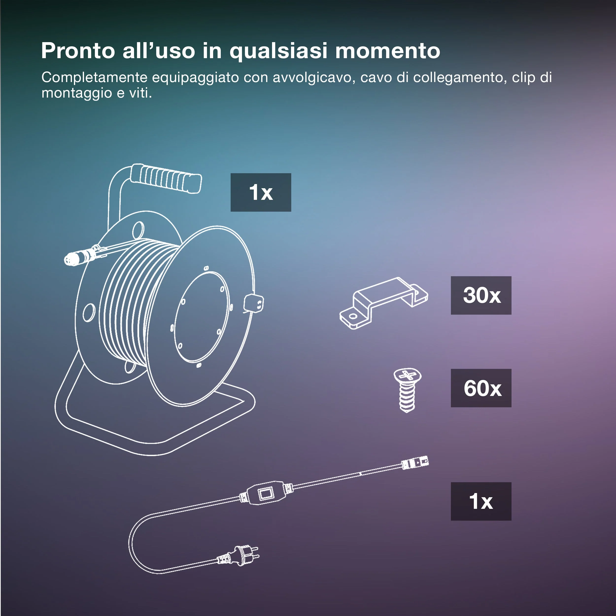 OSRAM STRISCIA LED FLESSIBILE DA ESTERNO IP65 Bianco freddo 4000K 10M IP65 - Image 9