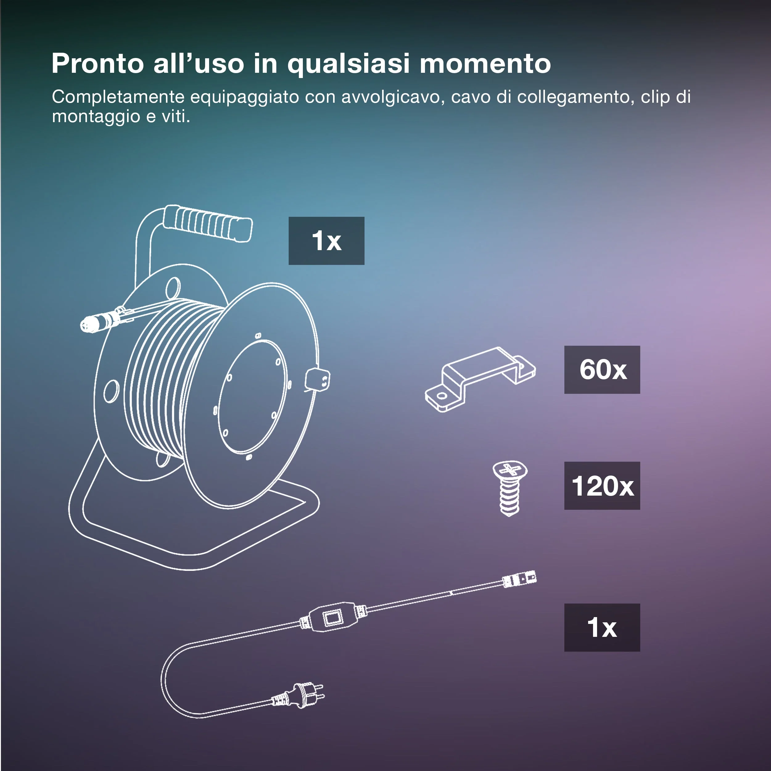 OSRAM STRISCIA LED FLESSIBILE DA ESTERNO IP65 Bianco freddo 4000K 20M IP65 - Image 9