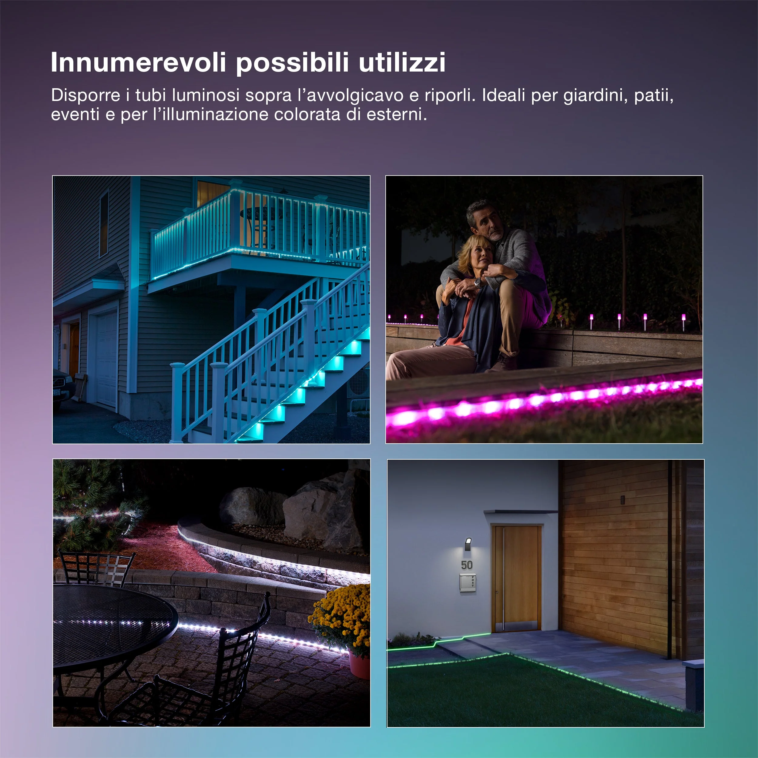 OSRAM STRISCIA LED FLESSIBILE DA ESTERNO RGB 20M IP65 TELECOMANDO - Image 6
