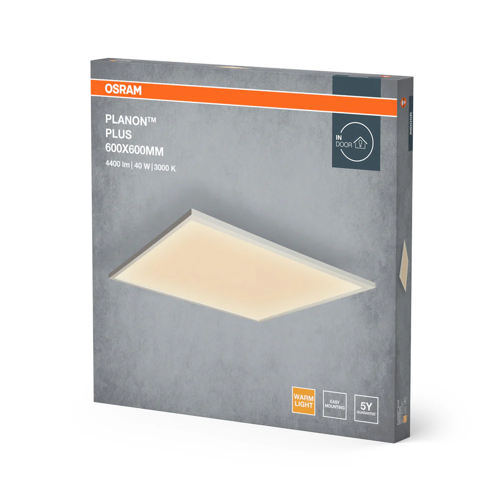 OSRAM Planon Plus lampada da soffitto, 36W, 600x600mm, 3000K - Image 3