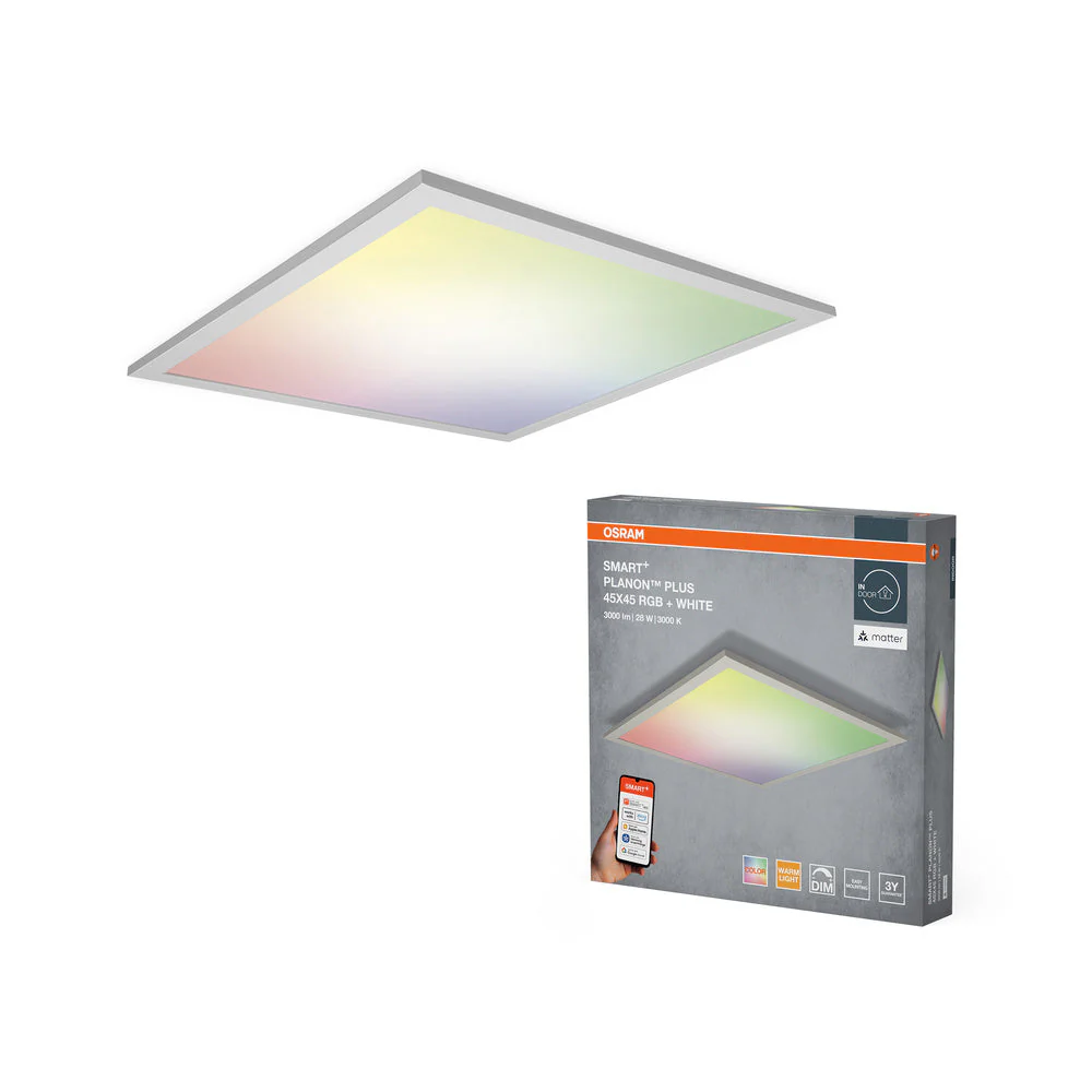 OSRAM Matter SMART+ PLANON PLUS Pannello LED multicolore 450X450