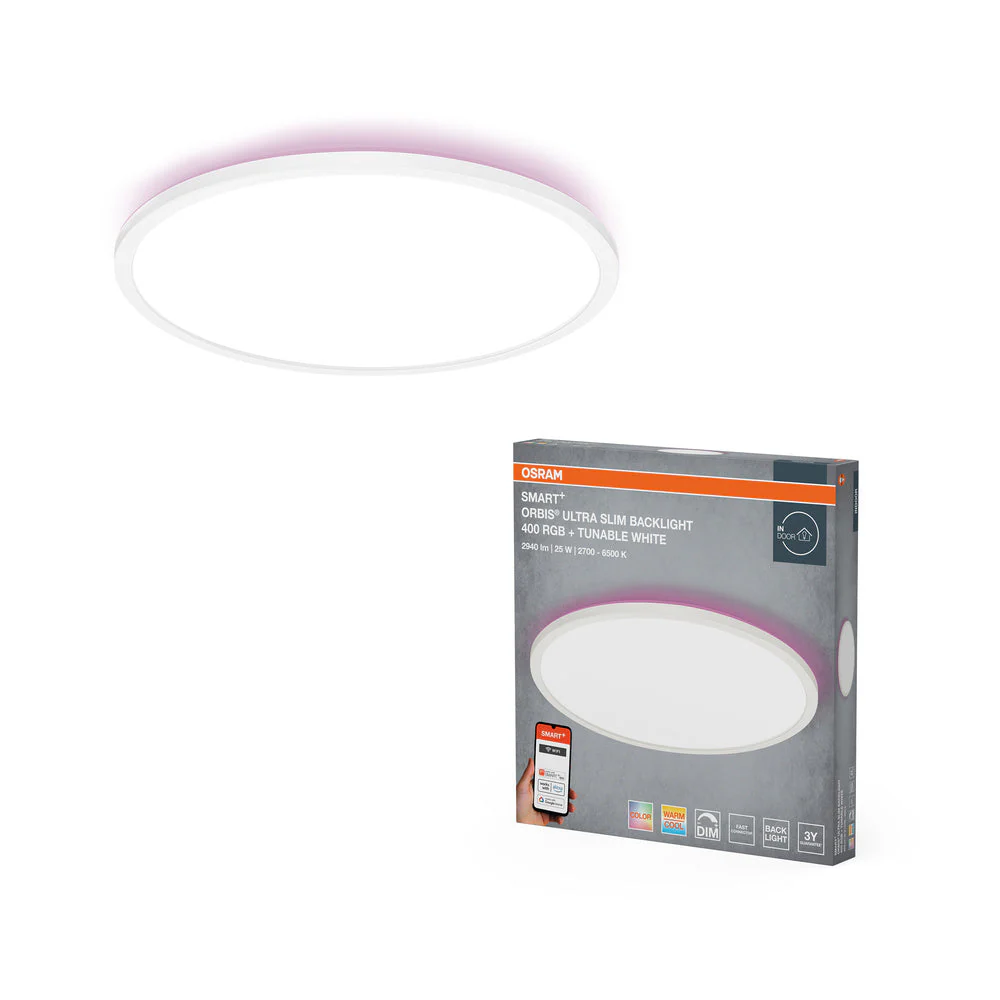 OSRAM SMART+ Pannello LED WiFi, bianco, 25W, 2940lm, 400mm