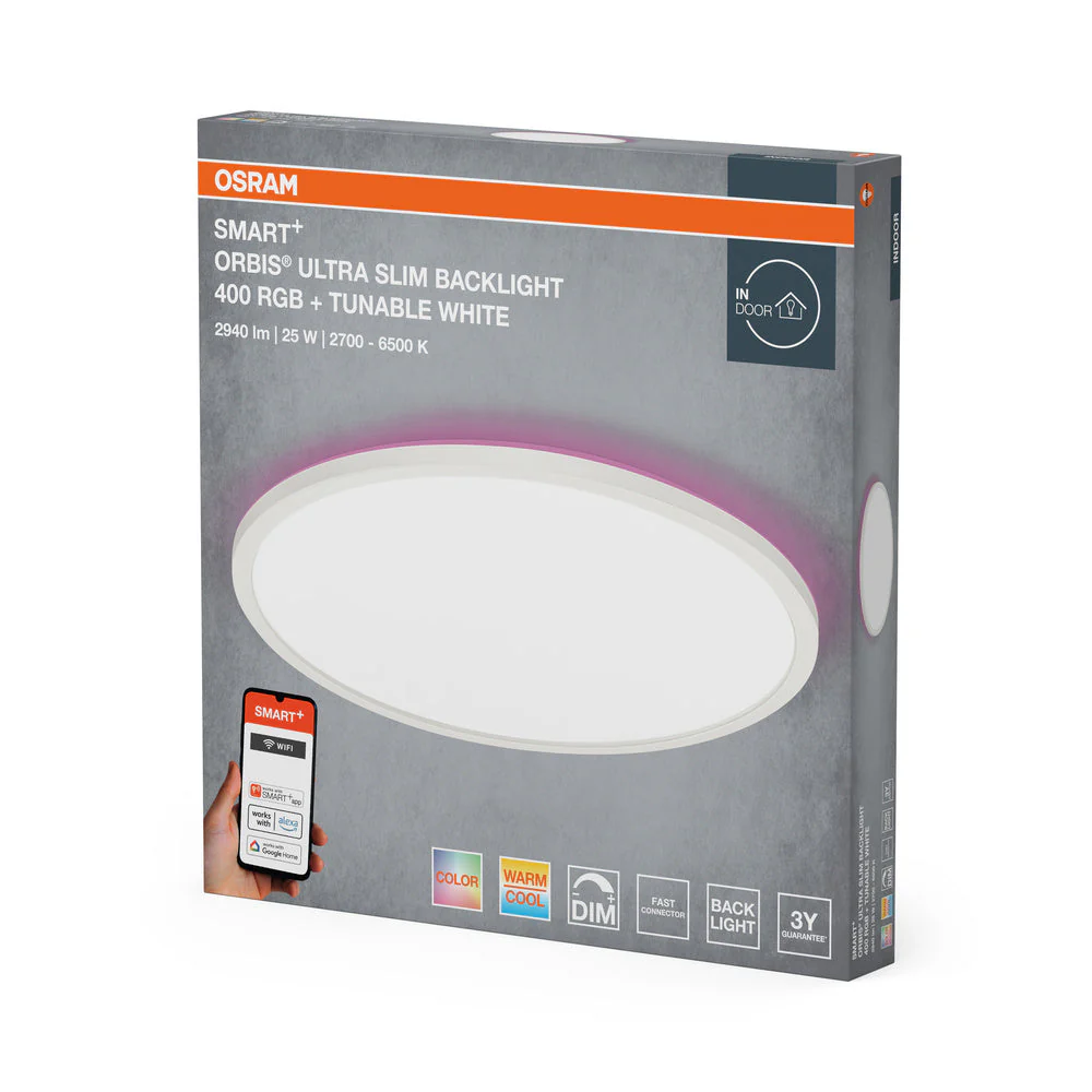 OSRAM SMART+ Pannello LED WiFi, bianco, 25W, 2940lm, 400mm - Image 3