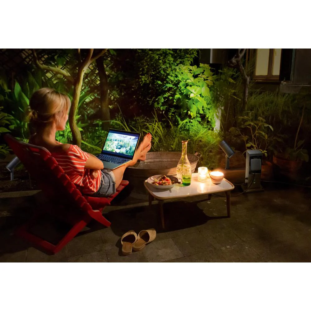 OSRAM SMART+ Terminale Esterno Wifi incl. ripetitore WLAN e prese intelligenti, antracite, 230V - Image 5