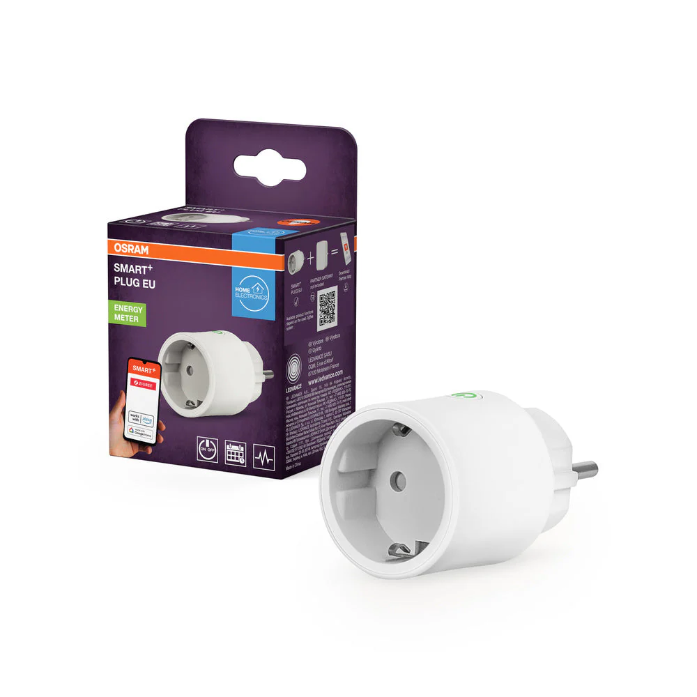 OSRAM ZigBee SMART+ Plug presa intelligente da interno, bianca