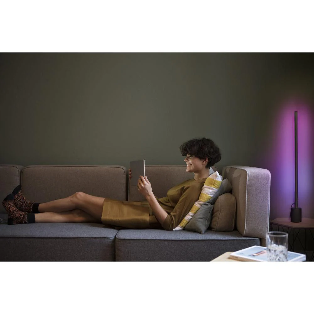 OSRAM SMART+ WIFI LED lampada da terra angolare, sottile, nera, 8W - Image 4