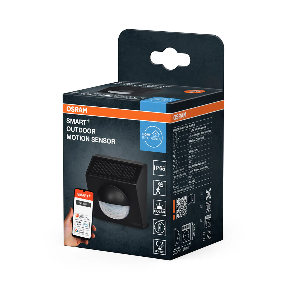 OSRAM WiFi SMART+ SENSORE DI MOVIMENTO ESTERNO sensore esterno, grigio scuro - Image 2