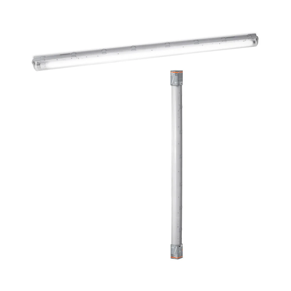 OSRAM LED lampada per ambienti umidi, bianco freddo, 1565 mm x 72,0 mm x 86,0 mm, SubMARINE con 1x tubo LED sostituibile lunghezza 1,5m