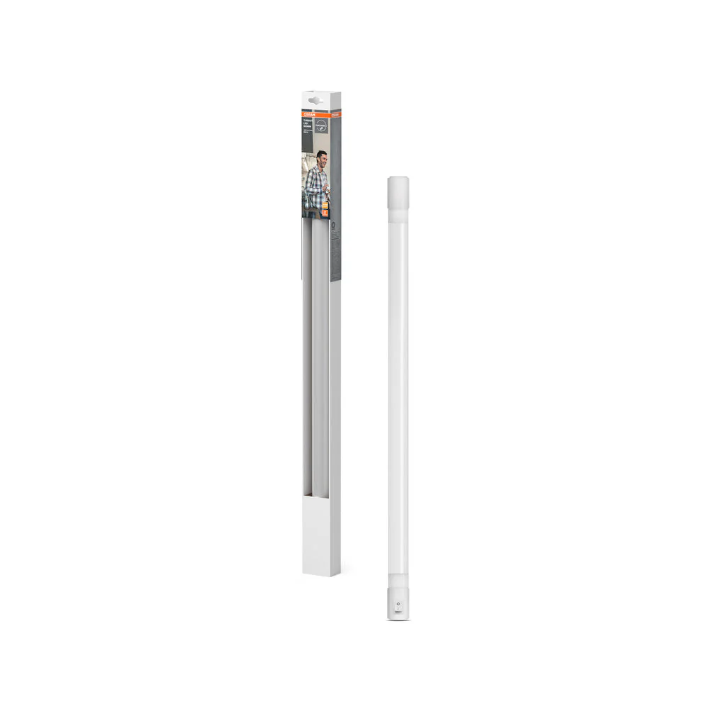OSRAM LED Striscia luminosa, lampada per uso interno, bianco caldo, 30,0 mm x 600,0 mm, KIT TUBO striscia luminosa