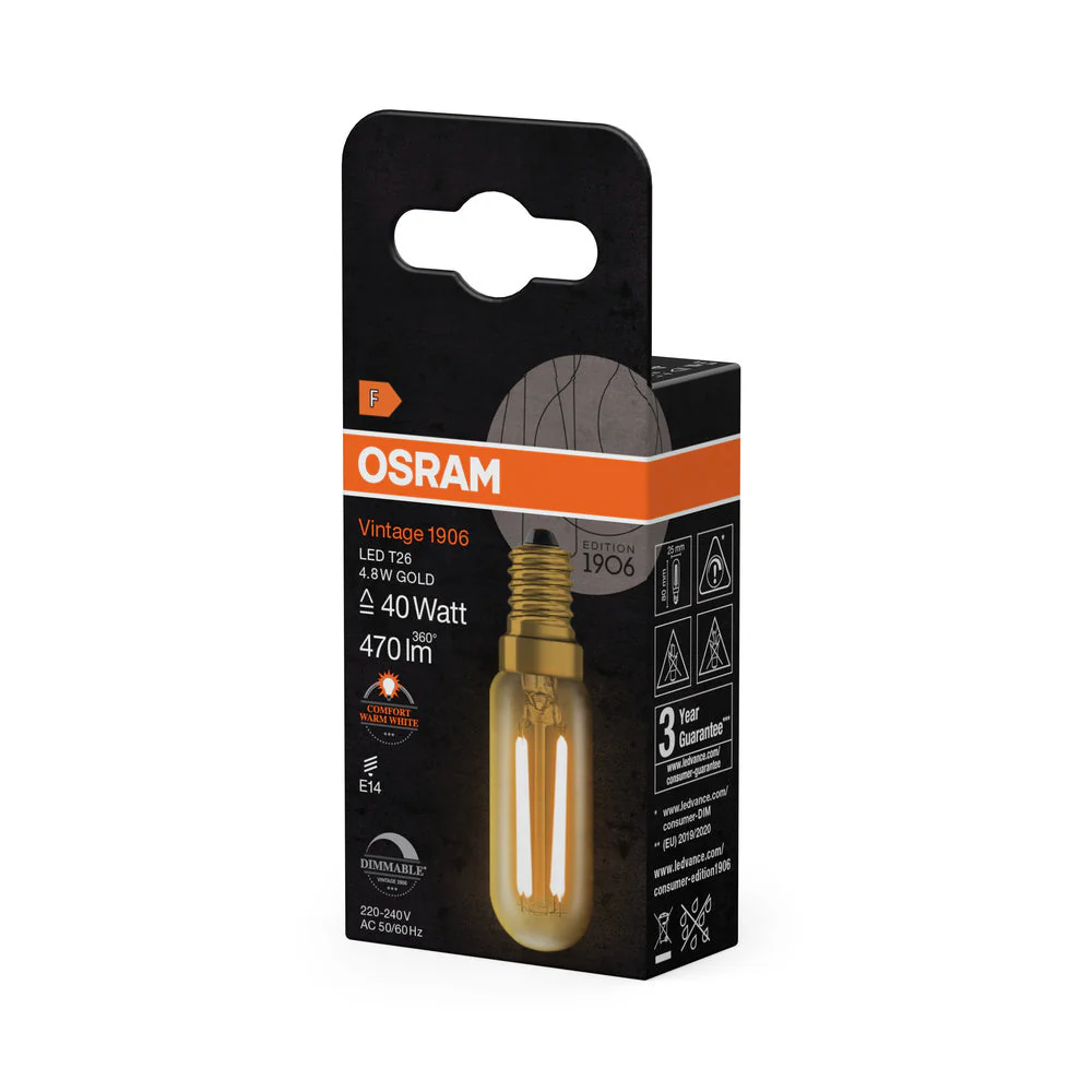 Vintage 1906 LED Forme Speciali Dimmerabile 4.8W 822 Oro E14 2 - Image 3