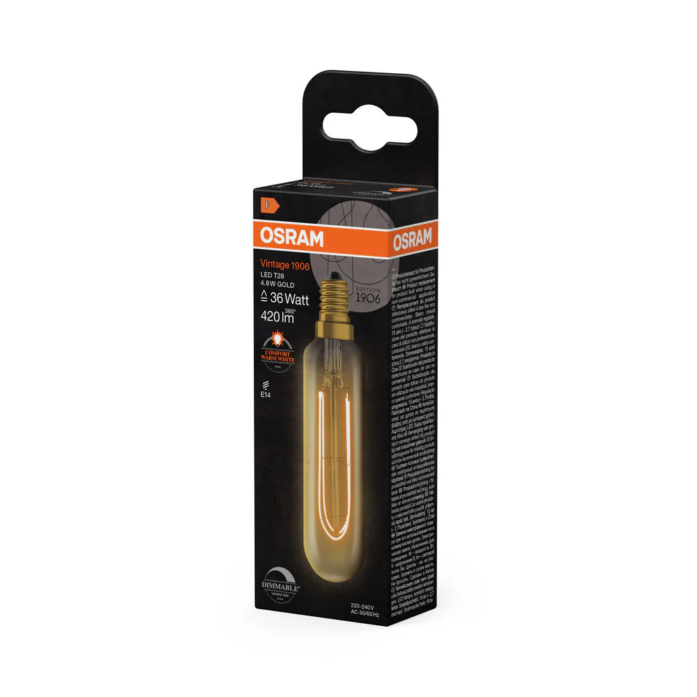 Vintage 1906 LED Forme Speciali Dimmerabile 4.8W 822 Oro E14 3 - Image 3