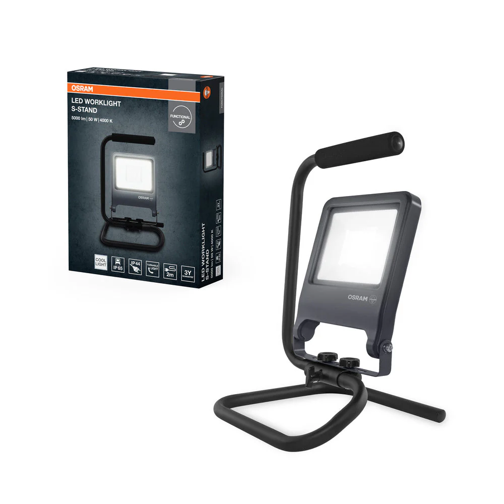 OSRAM Worklights faretto da cantiere LED mobile S-Stand 50W / 4000K